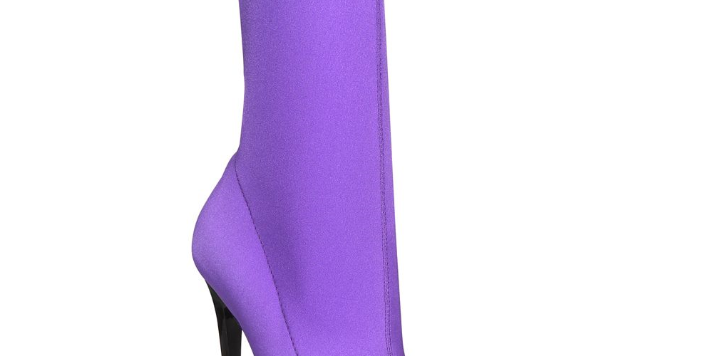 Call It Spring Women's Ankle Sock Boot -Purple Size 8.5 B