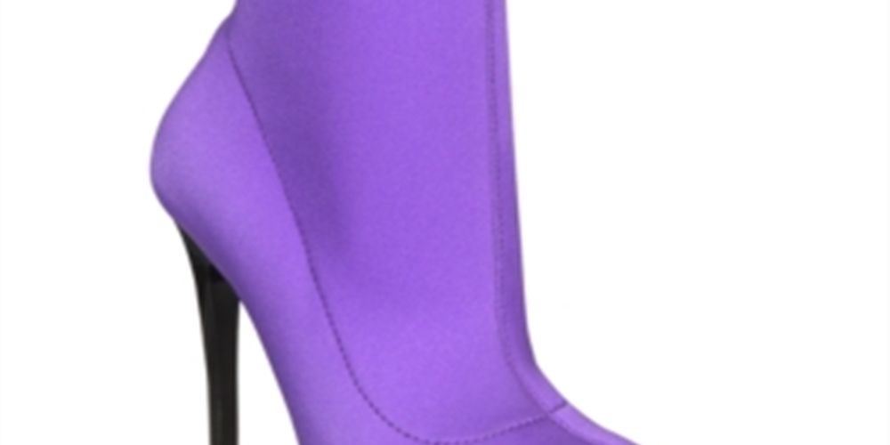 Call It Spring Women's Ankle Sock Boot -Purple Size 8.5 B