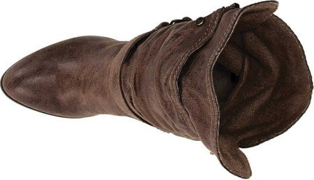 Women's Carlos by Carlos Santana Paisley Mid Calf Boot Brown Size 10 M