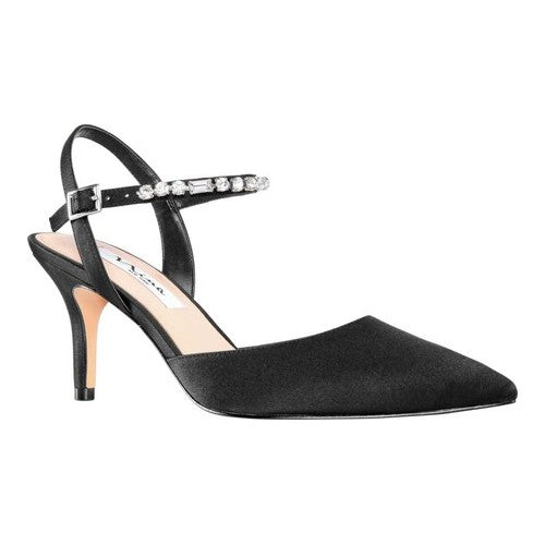 Nina Women's Tonya Pointed Toe Sandal Black Size 7 M