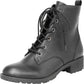 American Rag Womens Franie Leather Closed Toe Ankle Combat Boots Black Size 7.5 M