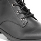 American Rag Womens Franie Leather Closed Toe Ankle Combat Boots Black Size 7.5 M