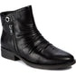 Baretraps Womens Anila Slouchy Grommet Ankle Boots Black Size 5 M