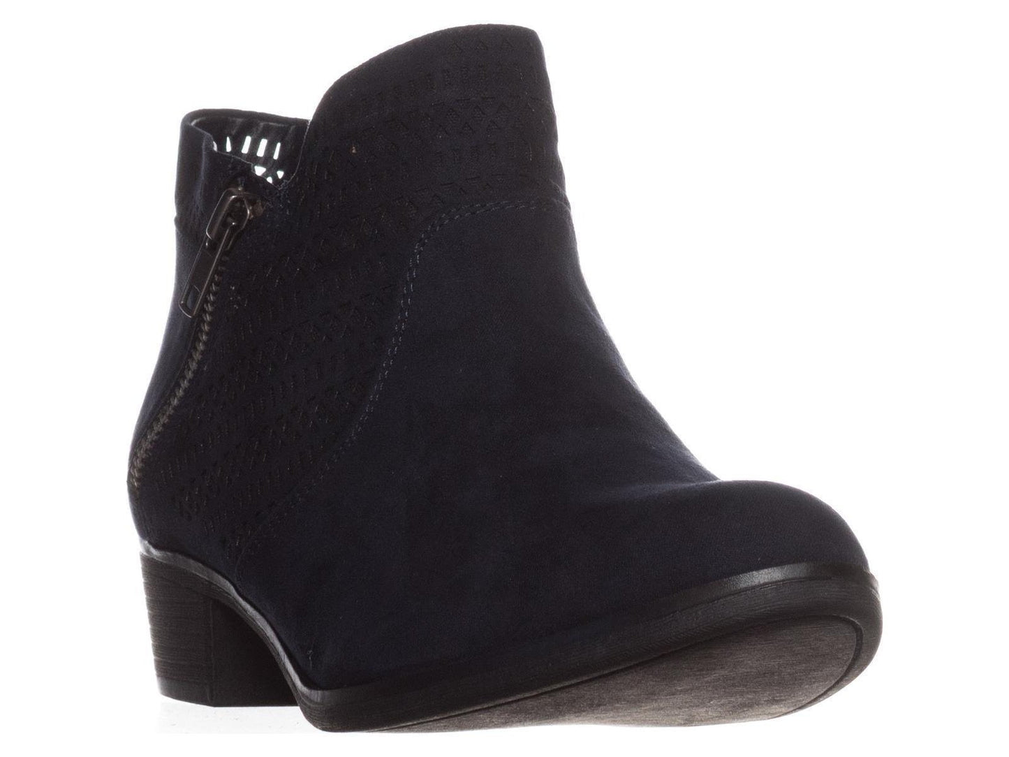 American Rag Womens Abby Faux Suede Ankle Booties Black Size 5.5 M