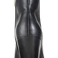 American Rag Womens Eryn Leather Heels Booties Black 10 M