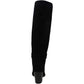 Giani Bernini Women's Rozario Leather Tall Knee High Boots Black Size 6
