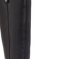 INC International Concepts Women's Fawne Wide Calf Riding Leather Shoes Black Size 7W