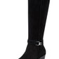 Giani Bernini Women's Rozario Suede Tall Knee High Boots  Size 5 M Black Size 5M