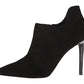 Michael Kors Women's Corrine Pointed Toe Ankle Fashion Boots Black Size 9M
