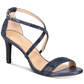 Thalia Sodi Women's Darria 4 Embellished Shimmer Evening Heels Sandal Navy Size -11 M