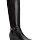 Giani Bernini Women's Chelsey Leather Knee High Boots Black Size 7.5 M