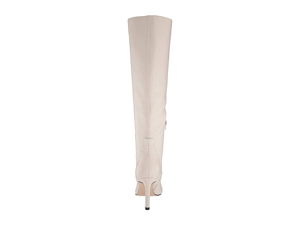 Nine West Women's Maxim Knee High Boot Chic Cream Brown Size 11 M
