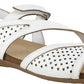 Easy Street Women's Trek Slingback Sandals White Size 11