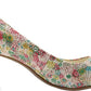 Anne Klein Women's Meredith Peep Toe Pump White Size 10 M