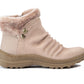 Baretraps Womens Alick Suede Ankle Booties Pink Size 6.5 M