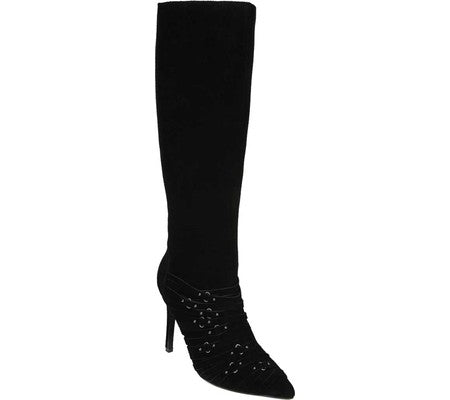 Fergie Women's Adley Tall Boot Black Size 7.5 M