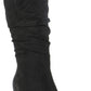 White Mountain Women's Trunell Tall Slouch Boot Black Size 8 M