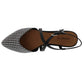 Indigo Rd. Women's Genetic Open Toe Canvas Sandals Black Size 7.5 M