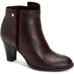Giani Bernini Women's Bellee Closed Toe Ankle Fashion Boots Red Size 5 M