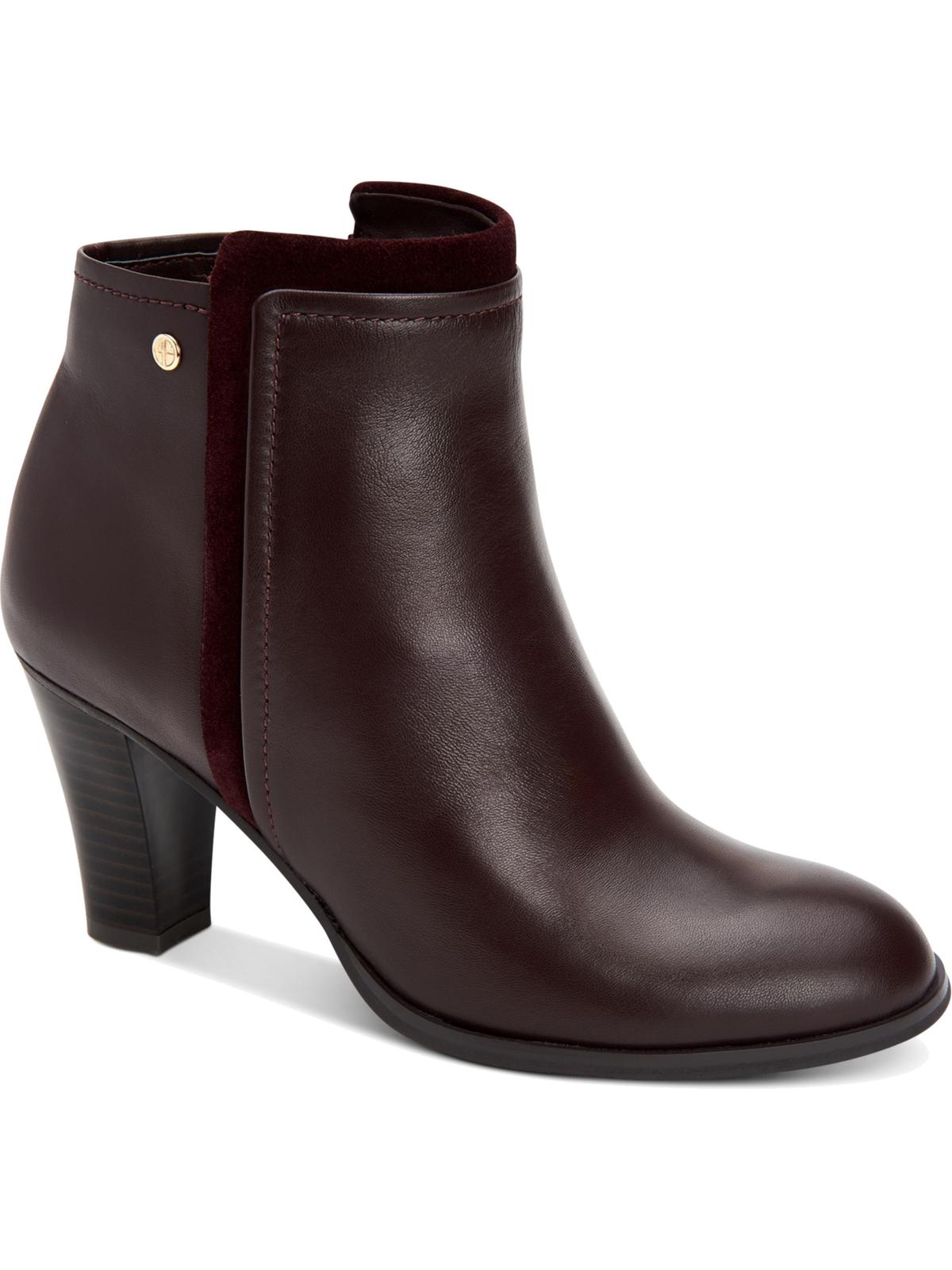 Giani Bernini Women's Bellee Closed Toe Ankle Fashion Boots Red Size 5 M