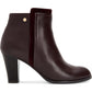 Giani Bernini Women's Bellee Closed Toe Ankle Fashion Boots Red Size 5 M