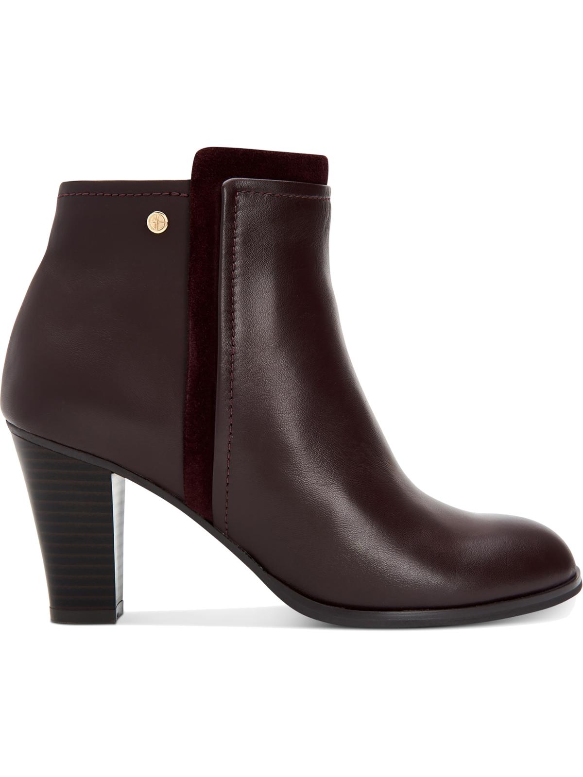 Giani Bernini Women's Bellee Closed Toe Ankle Fashion Boots Red Size 5 M
