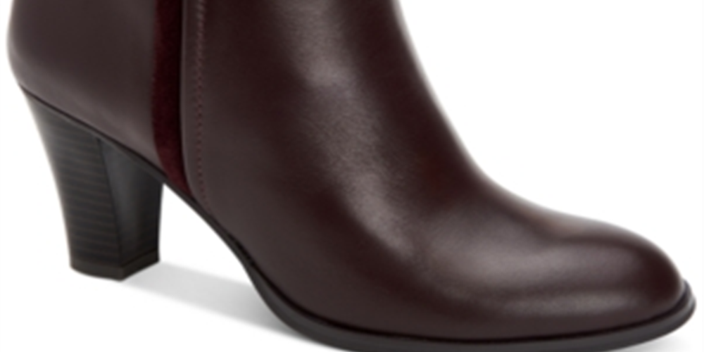 Giani Bernini Women's Bellee Closed Toe Ankle Fashion Boots Red Size 5 M