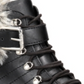 Sun + Stone Women's JOJO Faux Leather Zipper Ankle Boots Black Size 5.5 M