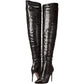 Steve Madden Women's Shoes Harlow Pointed Toe Over Knee Fashion Boots Black Size 7.5 M