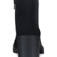 American Rag Womens Black Platform Goring Cushioned Morghan Round Toe Platform Zip-up Booties Size 7 M