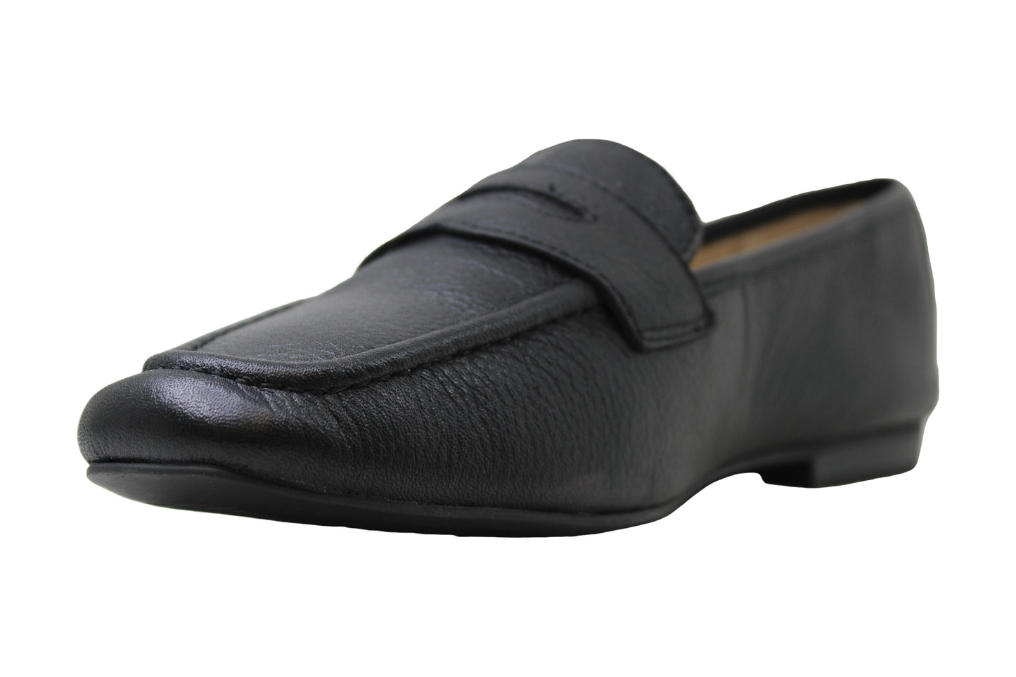 American Rag Women's Cammie Leather Closed Toe Loafers Black Size 6.5 M