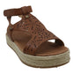Bare Traps Womens Bernedette Open Toe Casual T-Strap Sandals Black Size 8 M
