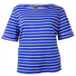 American Rag Women's Boat Neck Striped Knit Top Brown Size 9.5 M