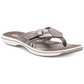 Clarks Women's Brinkley Bree Flip Flops Gold Size 7 M