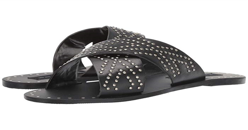 Steven Madden Women's Girlish Sandal Black Size 8 M