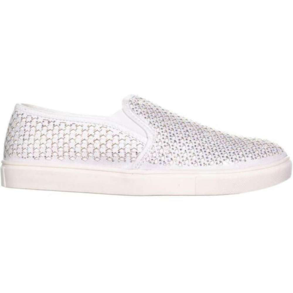 Material Girl Women's Meidyth Low Top Slip on Fashion Sneakers White Size 5.5 M