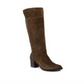 Lucca Lane Women's Moss Grommet Rinah Suede Boot Green Size 9 M