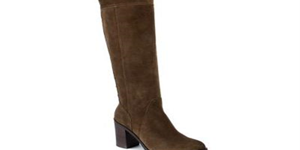 Lucca Lane Women's Moss Grommet Rinah Suede Boot Green Size 9 M
