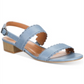 Style & Co Women's Martinee Block Heel Sandals Blue Size 9 M