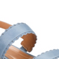 Style & Co Women's Martinee Block Heel Sandals Blue Size 9 M
