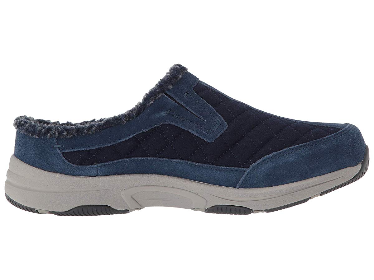 Easy Spirit Women's Oren Fabric Closed Toe Mules Blue Size 11 M