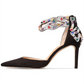 INC International Concepts Women's Kallista Fabric Pointed Toe Shoes -Black Size 8.5 M