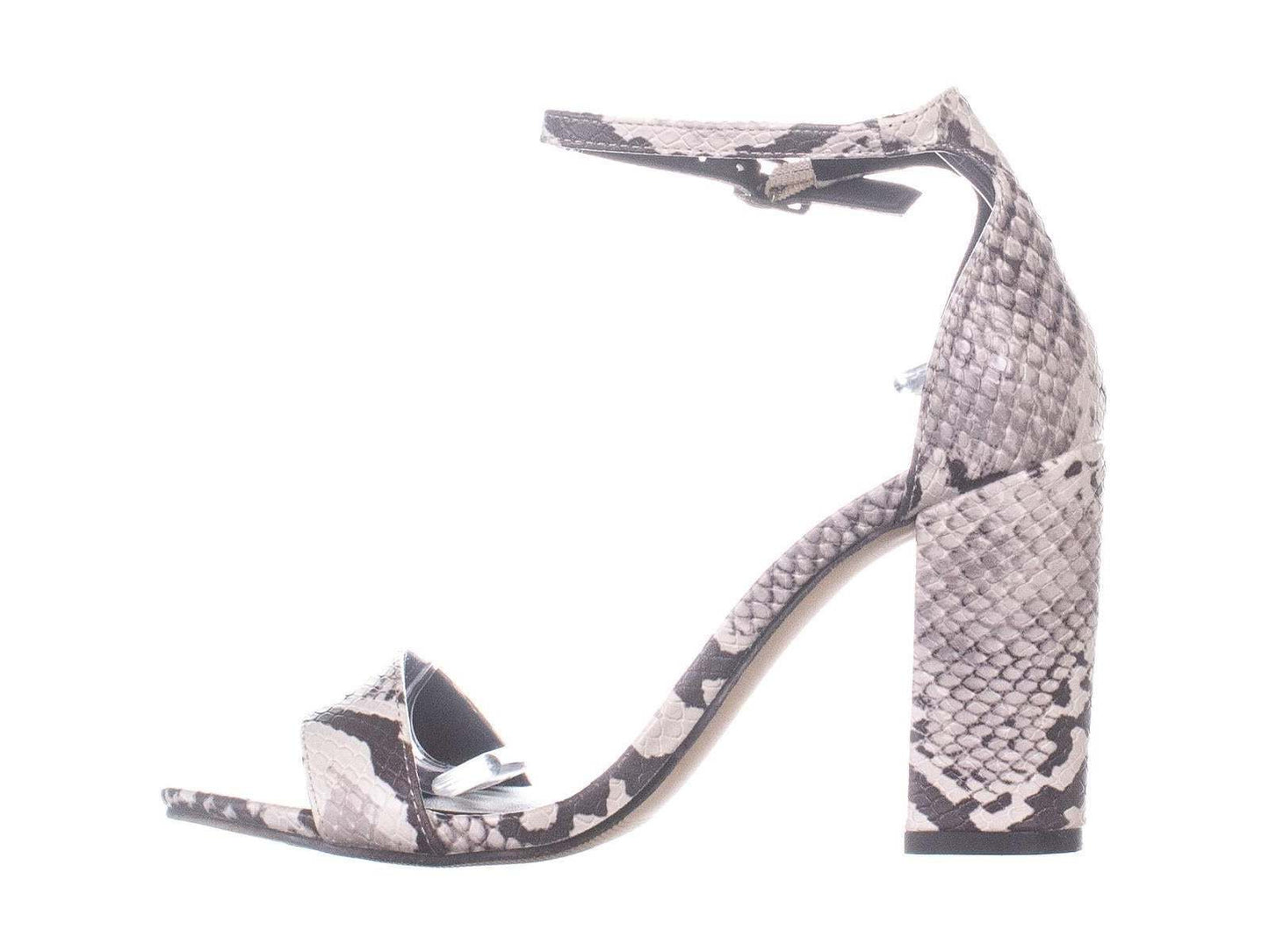 Madden Girl Women's Ankle Strap Classic Pumps Black/White Size 7.5