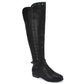 Rialto Women's Ferrell Riding Boot Black Size 6.5 M