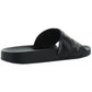 Kenneth Cole Reaction Women's Pool Splash Casual Rhinestone Slide Sandals Black Size 9 M