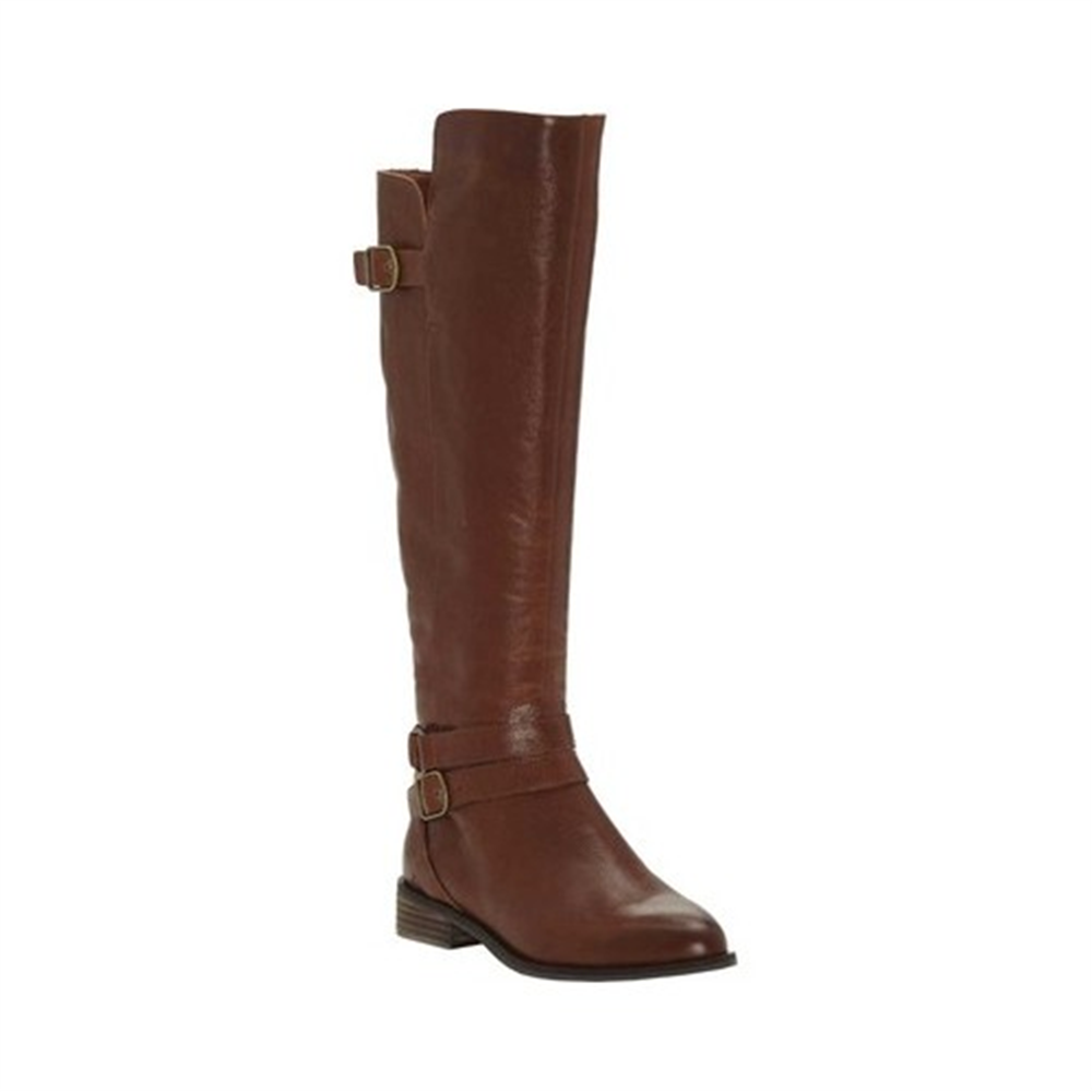 Lucky Brand Women's Paxtreen Knee High Boot Brown Size 6.5 M