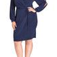 City Chic Women's Plus Size Split Drees  Navy Size 18W