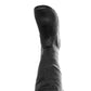 Easy Street Women's Tess Plus Leather Closed Toe Mid Calf Fashion Boots Black Size 6.5M