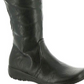 Easy Street Women's Tess Plus Leather Closed Toe Mid Calf Fashion Boots Black Size 6.5M