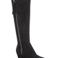 Anne Klein Women's Alanna Fabric Almond Toe Mid-Calf FashionBrown Size 8 WC
